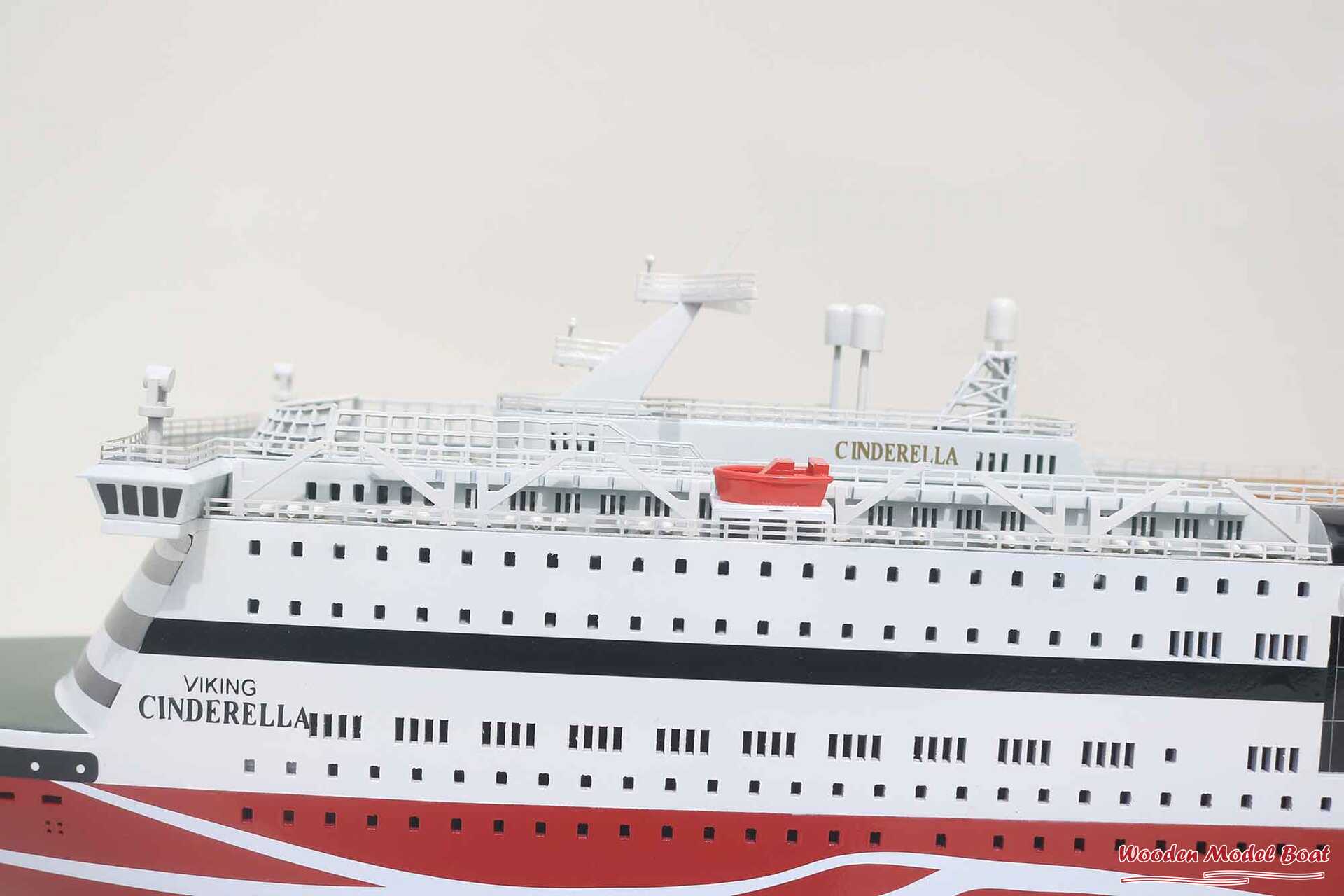 M.S Viking Cinderella Cruise Ship Model (5) Wooden Model Boat Handicraft M.S Viking Cinderella Cruise Ship Model 5 Wooden Model Boat Handicraft